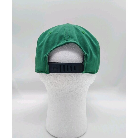 Masters Golf American Needle Hat StrapBack Silver Performance Green Adjustable - Picture 3 of 7